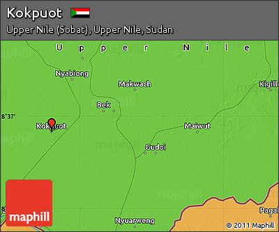 Political Map of Kokpuot
