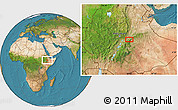 Satellite Location Map of Āgere Sīsay