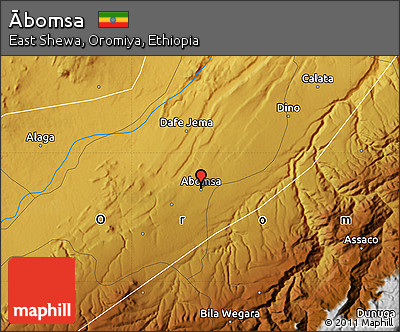 Physical Map of Ābomsa