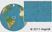 Satellite Location Map of the area around 8° 33' 36" N, 42° 25' 29" W