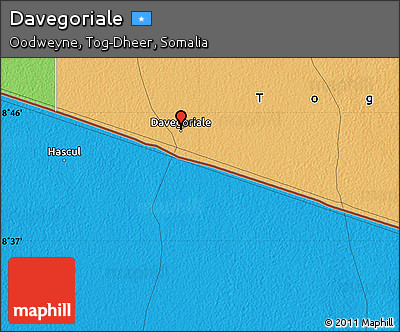 Political Map of Davegoriale