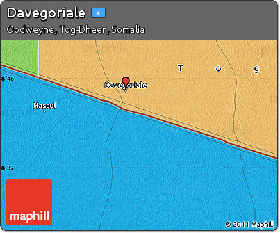 Political Map of Davegoriale