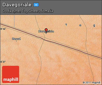 Satellite Map of Davegoriale