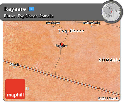 Satellite 3D Map of Rayaare