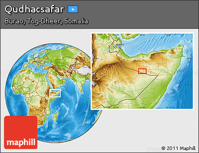 Physical Location Map of Qudhacsafar