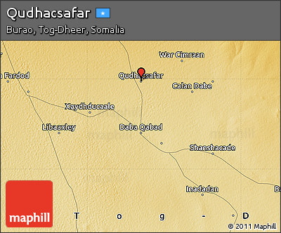 Physical Map of Qudhacsafar