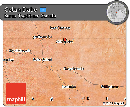 Satellite Map of Calan Dabe