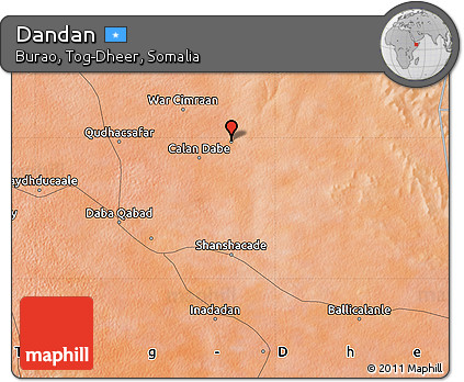 Satellite Map of Dandan