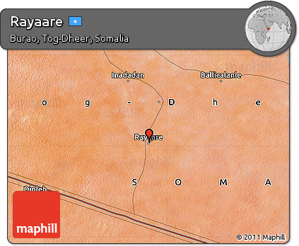 Satellite Map of Rayaare