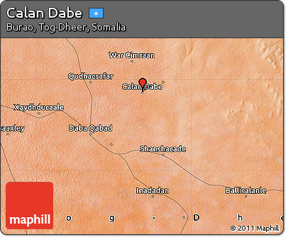 Satellite Map of Calan Dabe