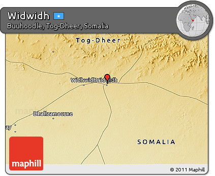 Physical 3D Map of Widwidh