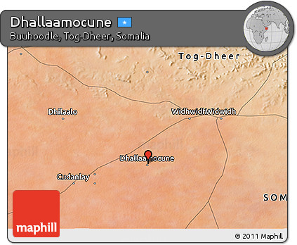Satellite 3D Map of Dhallaamocune