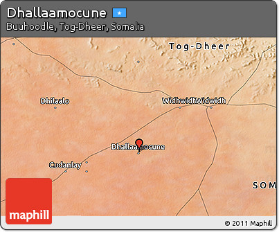 Satellite 3D Map of Dhallaamocune