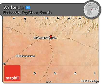 Satellite Map of Widwidh
