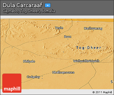 Political Panoramic Map of Dula Carcaraaf