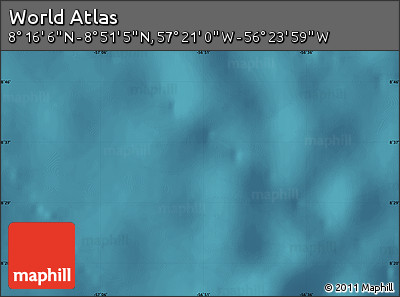 Satellite Map of the Area around 8° 33' 36" N, 56° 52' 30" W