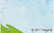 Physical Map of the area around 8° 33' 36" N, 59° 25' 29" W