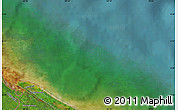 Satellite Map of the area around 8° 33' 36" N, 59° 25' 29" W