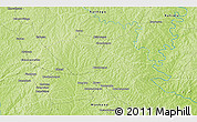 Physical 3D Map of Kodoum