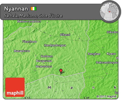 Political Map of Nyannan