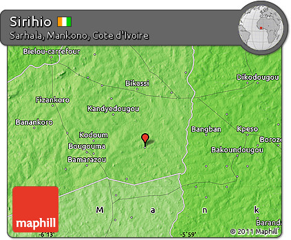 Political Map of Sirihio
