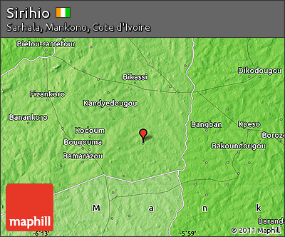 Political Map of Sirihio