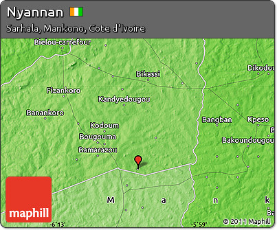 Political Map of Nyannan