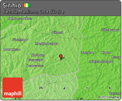 Political Map of Sirihio