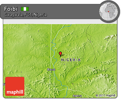 Physical 3D Map of Foibi