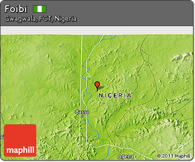 Physical 3D Map of Foibi