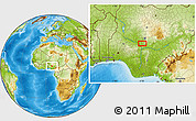 Physical Location Map of Shedemu