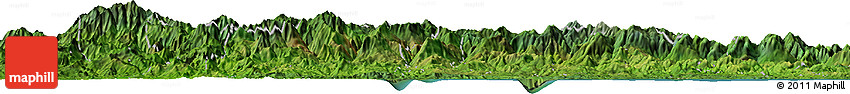 Satellite Horizon Map of Alto Zurdo