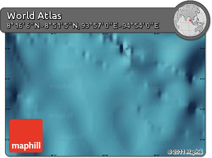 Satellite Map of the Area around 8° 33' 36" N, 94° 25' 30" E