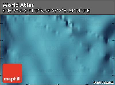 Satellite Map of the Area around 8° 33' 36" N, 94° 25' 30" E