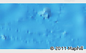Physical 3D Map of the area around 8° 33' 36" N, 95° 58' 29" W