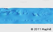 Physical Panoramic Map of the area around 8° 33' 36" N, 97° 40' 30" W