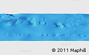 Shaded Relief Panoramic Map of the area around 8° 33' 36" N, 97° 40' 30" W