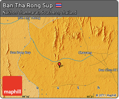 Political Map of Ban Tha Rong Sup