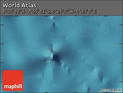 Satellite Map of the Area around 8° 12' 42" S, 0° 4' 30" E