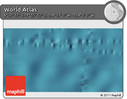 Satellite 3D Map of the Area around 8° 12' 42" S, 104° 28' 29" W
