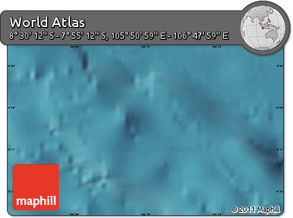 Satellite Map of the Area around 8° 12' 42" S, 106° 19' 29" E