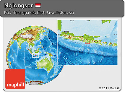 Physical Location Map of Nglongsor
