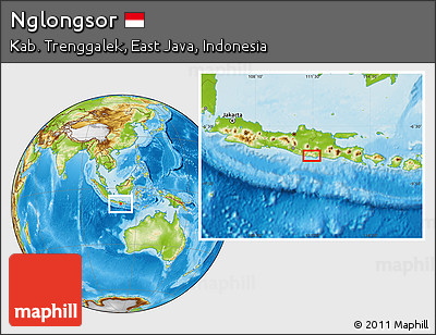 Physical Location Map of Nglongsor