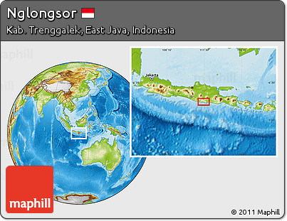 Physical Location Map of Nglongsor