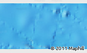 Physical 3D Map of the area around 8° 12' 42" S, 111° 16' 30" W