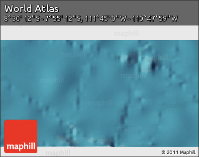 Satellite 3D Map of the Area around 8° 12' 42" S, 111° 16' 30" W