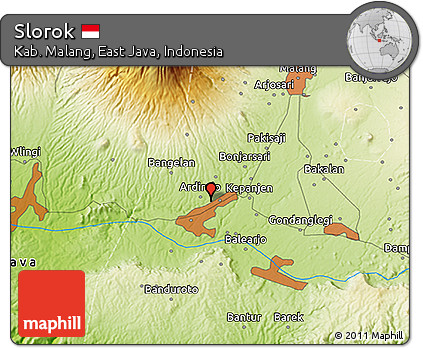 Physical 3D Map of Slorok