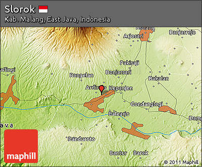 Physical 3D Map of Slorok