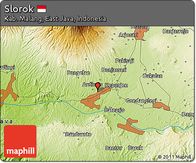 Physical 3D Map of Slorok