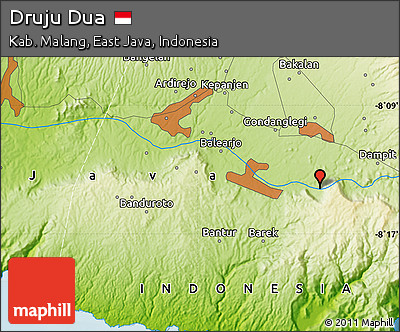 Physical Map of Druju Dua
